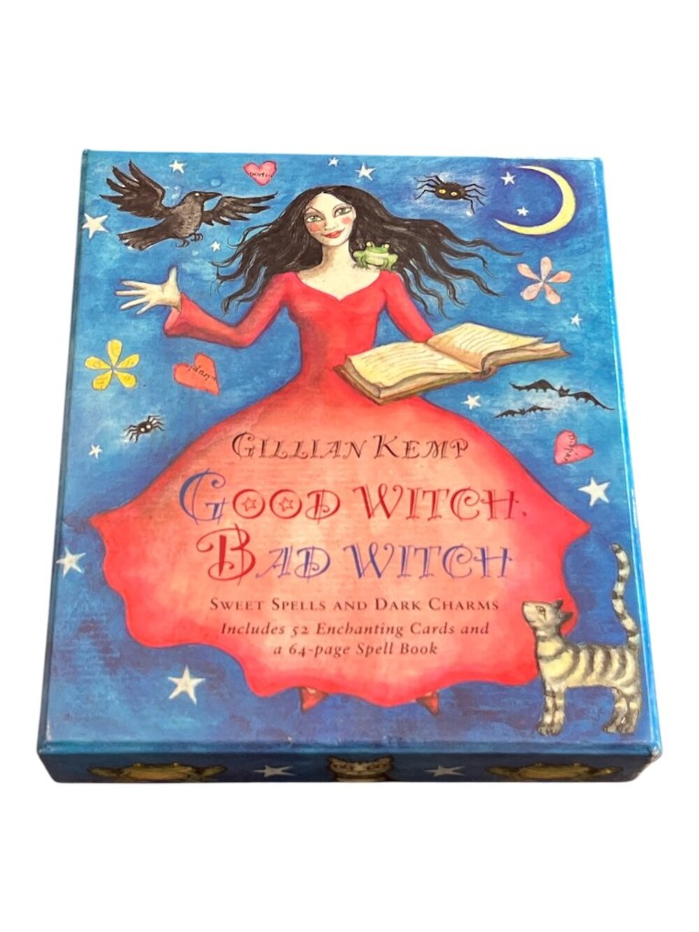 Kit Boxed Set Good Witch Bad Witch Gillian Kemp Spells Charms 52 Cards and Book
